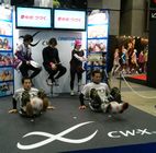 東京マラソンＥＸＰＯ２０１１　ワコール「ＣＷ－Ｘブース」ステージin東京ビッグサイト西1ホール・西2ホール★Freestyle Football-Sur De Wave-